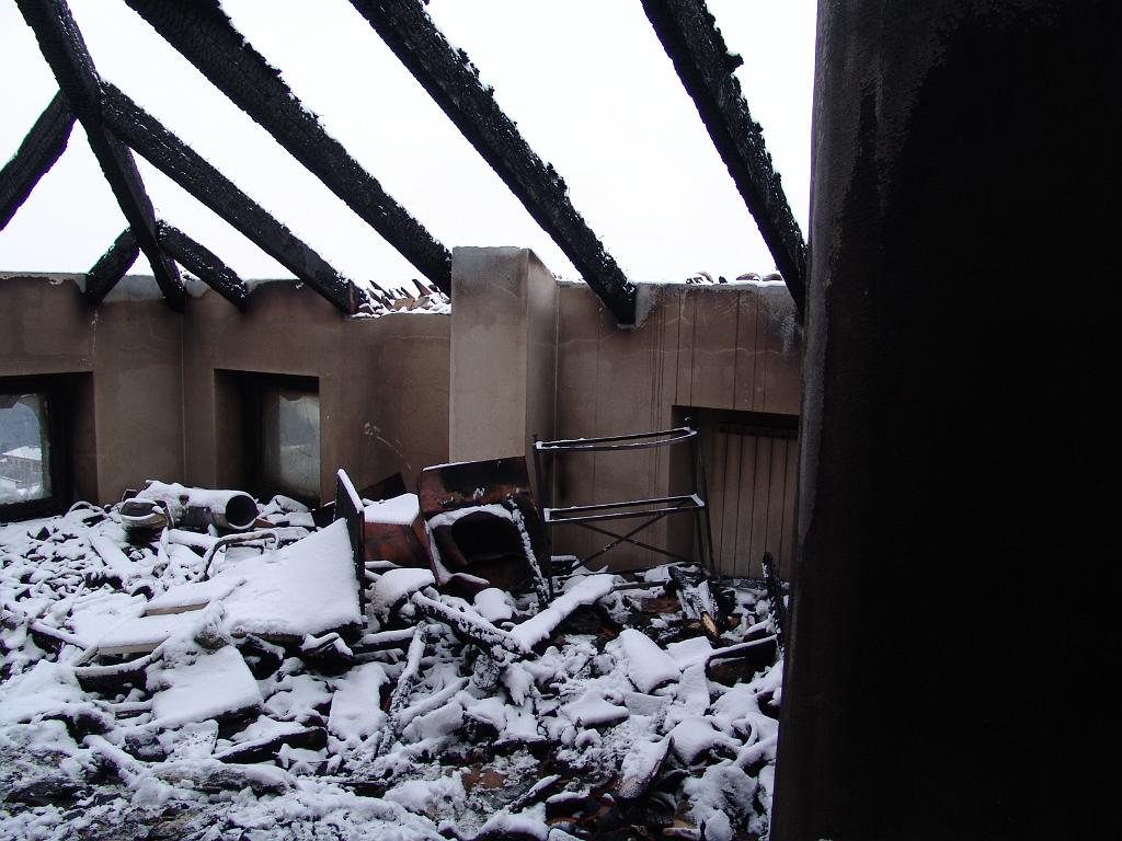 Dachstockbrand vom 3. Januar 2010, 15.10h